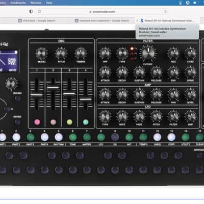 Roland SH-4D Polyphonic Multi-Timbral Synthesizer / Groovebox image 1