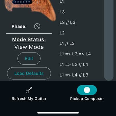 AMBROSONICS, LLC WOW, 23 Wirings! Bluetooth Programmable Pre-wired pickguard Pickup Director with FREE Pickup Composer App 2025 - Plain White image 23