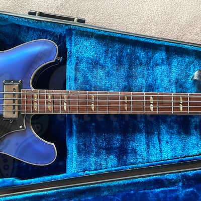 Yamaha SA-70 SA Bass MIJ 1967-72 w/OHSC ***STUNNING*** in Original 'Pearl Marine Blue' ***VERY RARE*** image 2