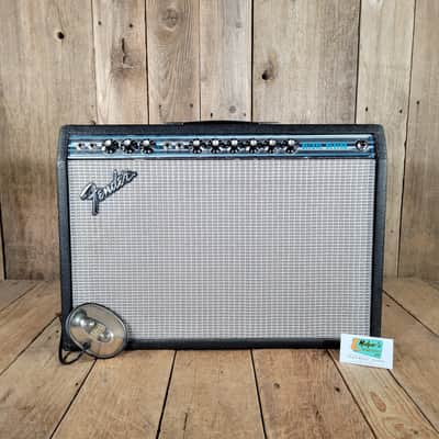 Fender  Deluxe Reverb Near Mint 1976 W/ 1960s 12" Fender Oxford, Footswitch, & Cover - Black image 1