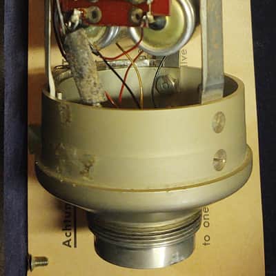 Match pair Vintage Neumann U 47 / U47 Tube Microphone + supplies nearly consecutive serial numbers image 19