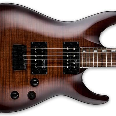 ESP LTD H-200FM Dark Brown Sunburst image 1