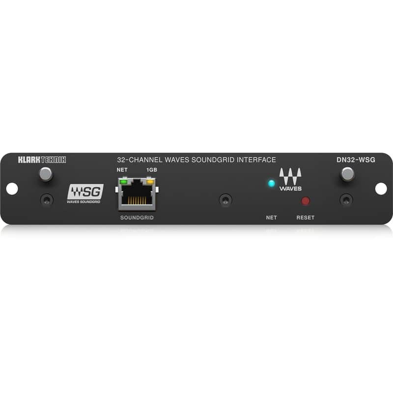 Klark Teknik DN32-WSG Expansion Card for 32-Channel Low-Latency AoIP in WAVES SoundGrid Networks image 1
