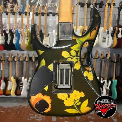 Ibanez   1991 Jem 77 Fp Floral Pattern + Har DC Ase True Vintage image 10