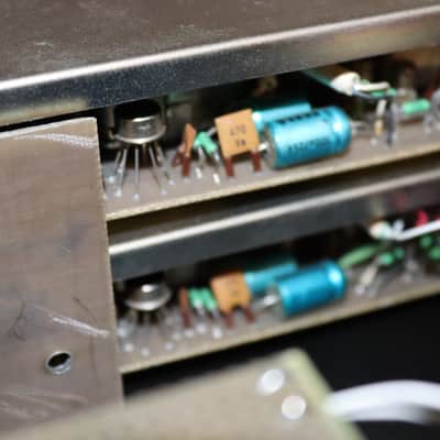 Rare & Vintage Tesla EJU 124 Mic-Preamp and EQ Channel Strips (Pair) Transformer Balanced In & Out - Professionally Racked In a 2U 19” Rack Case. image 20