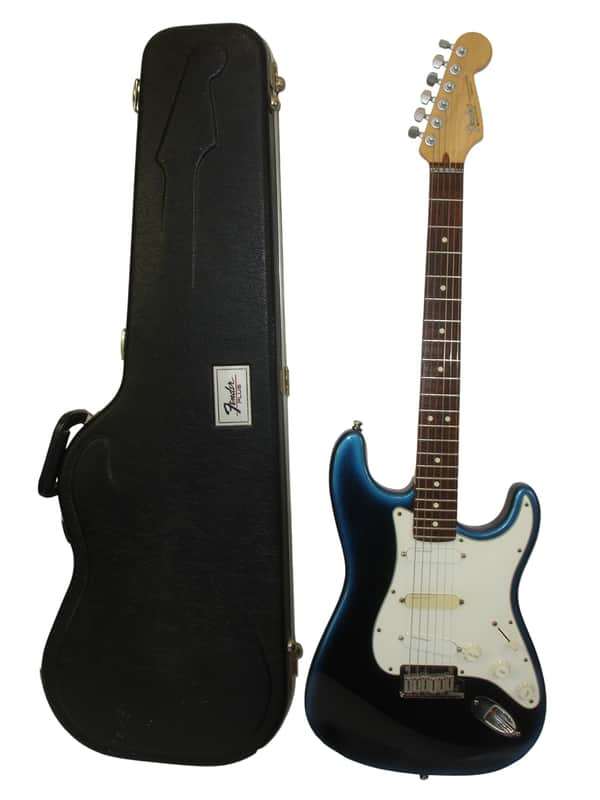 1994 Fender Stratocaster Plus Electric Guitar, Rosewood Fingerboard, Blue Pearl Burst w/ Case