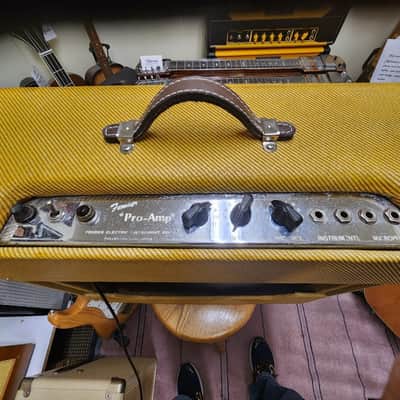 1949 Fender Pro Amp TV Front Re-tweed image 3