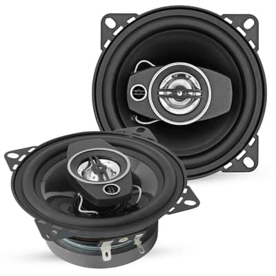 5Core Coaxial Door Car Speakers 4” Pair 250W 4Ohm 2 Way Component Subwoofer Audio w Super Tweeter image 2