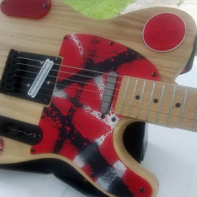 Lehara Tribute "Frankensurf" TL-type partscaster 2023 - Maple body and neck image 1