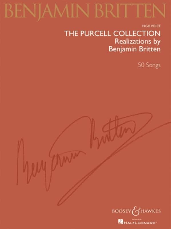 "The Purcell Collection: Realizations by Benjamin Britten" (High Voice) 2008 image 1