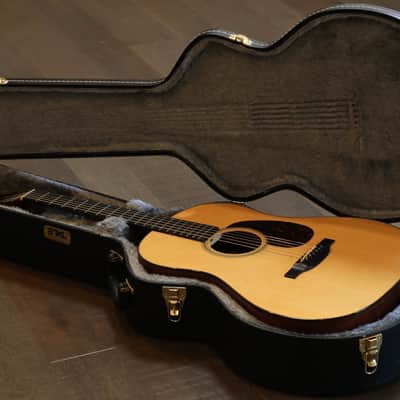 2012 Bourgeois Custom DS Acoustic/ Electric Guitar Adirondack Spruce & Figured Mahogany + Hard Case image 20
