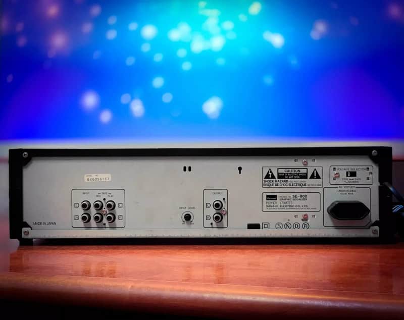 Sansui SE-800 ステレオグラフィックイコライザー Sansui SE-800 🌈RaRe🌈 Vintage Stereo Graphic Equalizer | Reverb