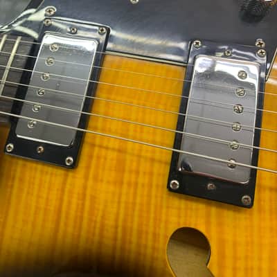 Reverend Manta Ray HB-FM 2007 - Tobacco Burst image 5