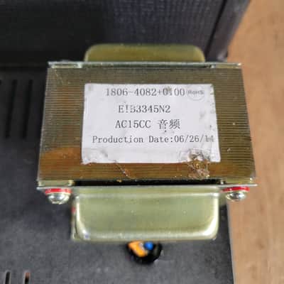 Vox AC15C1 2014 1x12 Tube Combo - Black image 16