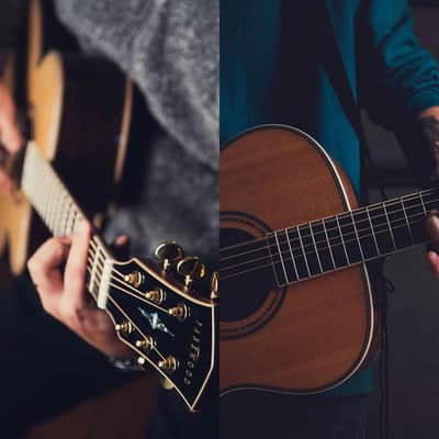 Parkwood S61 Dreadnought Body Acoustic Guitar - Natural image 6
