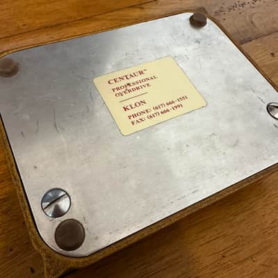 Klon Centaur Professional Overdrive (Horsie) 1994 - 2008 - Gold image 7