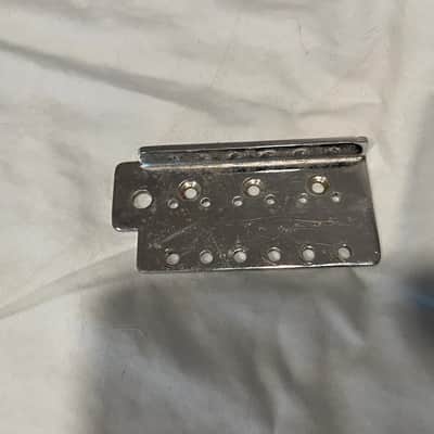 Fender Stratocaster Bridge Plate - Chrome image 1