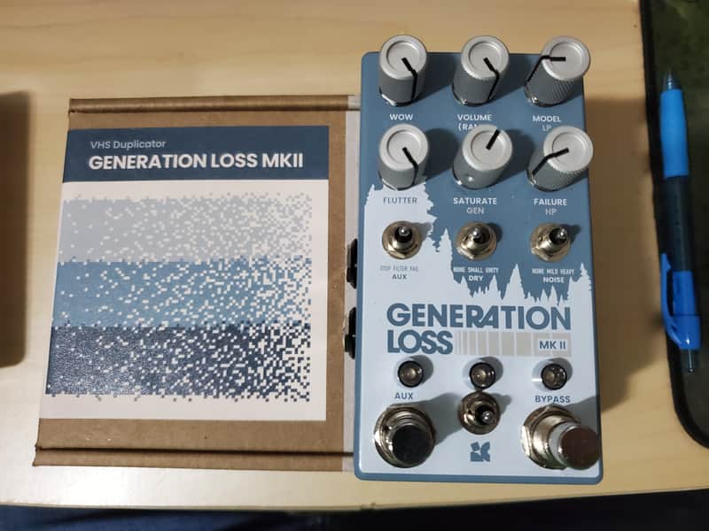 Chase Bliss Audio Generation Loss MKII 2022 - Present - Light Blue / White