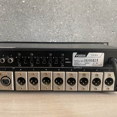 Fostex 5030 Line Amplifier and signal balancer image 3
