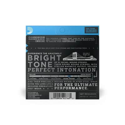 Immagine D'Addario XL 9-54 Super Light 7 String Electric Guitar Strings - EXL120-7 - 4