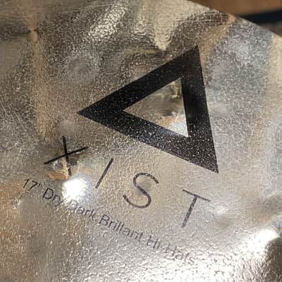 Istanbul Agop XIST DRY DARK BRILLIANT HI HAT PAIR 17" image 2