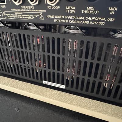 Mesa Boogie Mark VII  90W/45/25W 2024 - Cream Bronco with Tan Grille image 8