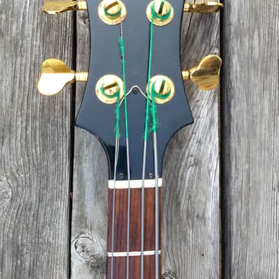 Lefty 1980s J. K. Lado & Co. Solo 4 black w/ original Clydesdale case - handmade in Canada image 12