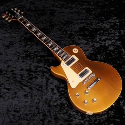 GIBSON Les Paul Deluxe 1974-1975 Lefty Gold Top [396086] [11/03] image 2