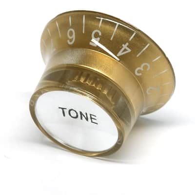 Metric Size 18 Spline Top Hat Bell Reflector 2 Volume 2 Tone Knobs Set For Epiphone Les Paul Sg Electric Guitar Asia Import Guitar Bass Split Shaft Pots (Gold) image 3