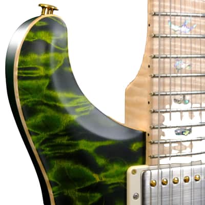 PRS Wood Library DGT Electric Guitar with Bird Inlays - Jade image 10