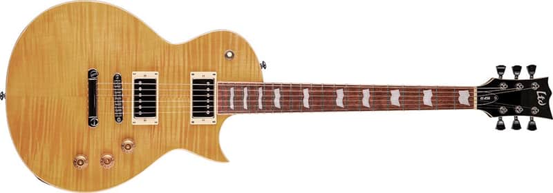 LTD EC-256 Vintage Natural electric guitar — full view