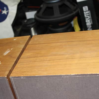 Realistic Optimus -1B / Cat No. 40-2005A Vintage Wood Veneer (Pair) image 6