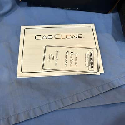 Mesa Boogie CabClone - 4ohm 2010s - Black image 2