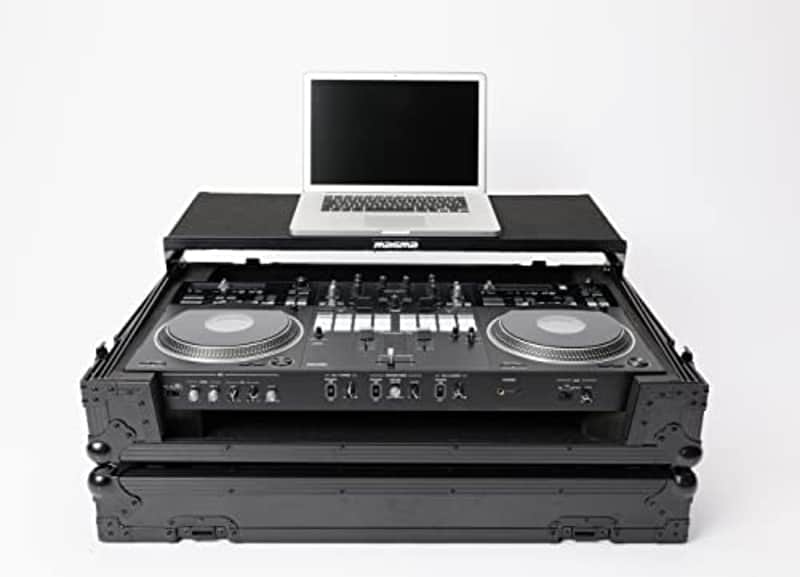 Magma DJ-Controller Workstation DDJ-REV7 w/Wheels (All Black) image 1