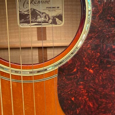 Takamine TF250SMC-SB 2005 - Sun Burst image 3