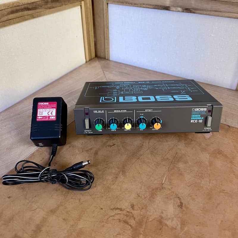 Boss RCE-10 Micro Rack Series Digital Chorus Ensemble + PSA 230P image 1