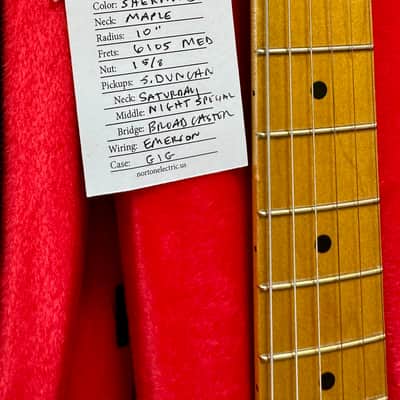 Norton Electric T5 Custom Telecaster - Sherwood Green image 20