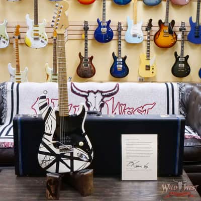 EVH Limited Edition '78 Eruption Relic Black & White Striped image 6