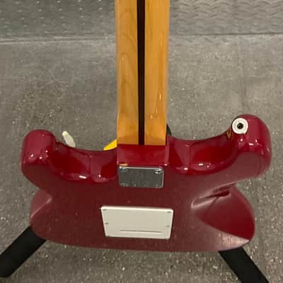 Fender Squier II Stratocaster - 1989 Silver Label - Maple Neck - Red - MIK Korea-Alnico V PUPs image 11
