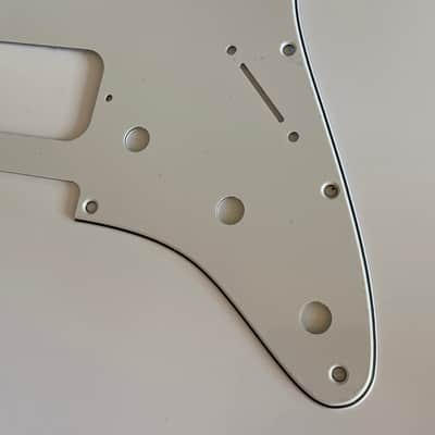 New 3 Ply White Fits Fender Double Fat HH Stratocaster Humbucker Guitar Pickguard image 2