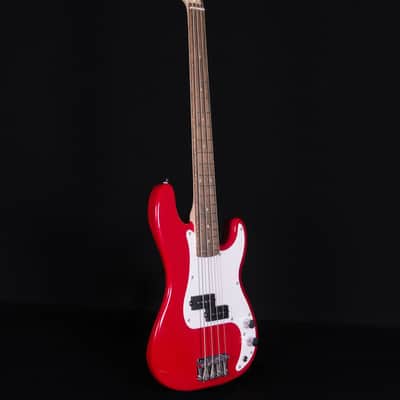 Squier Mini P-Bass, Laurel FB, Dakota Red image 8