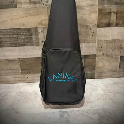 Lanikai Quilted Maple Blue Stain Concert A/E Ukulele w/ Kula Preamp (QM-BLCEC) image 8