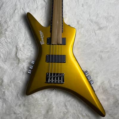 7 String Guitar/ 5 String Bass Busuyi Double- Sided Guitar image 1