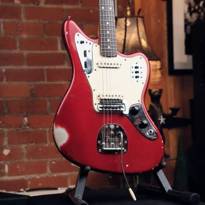 1964 Fender Jaguar - Candy Apple Red with Matching Headstock! image 3