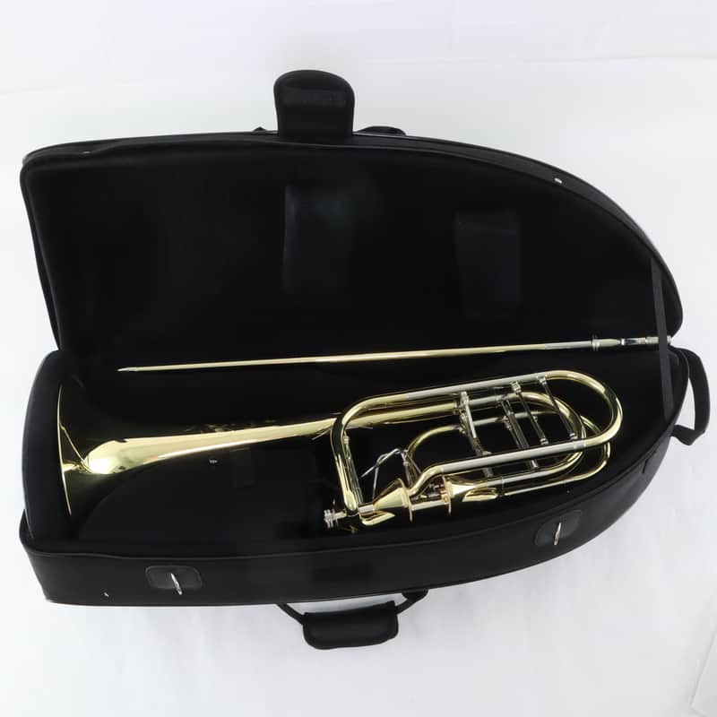 S.E. Shires Q-Series Bass Trombone with Dual Axial Flow Valve SN Q12782 SUPERB image 1