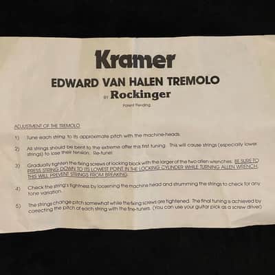 1981 Kramer Blue Sunburst Strat Head Pacer with the original HSC and paperwork image 19