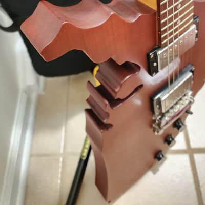 Epiphone USA Map Guitar Reissue 2005 - Natural Mahogany image 6