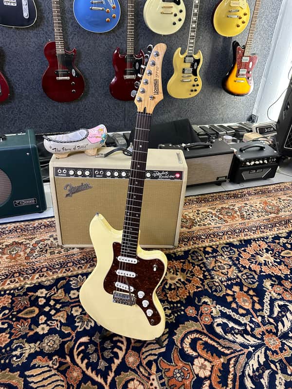 Hohner JT60 (Hollywood) 1992-1996  - Cream / Ivory Floyd Rose ER Pick Ups ( Very Rare) image 1