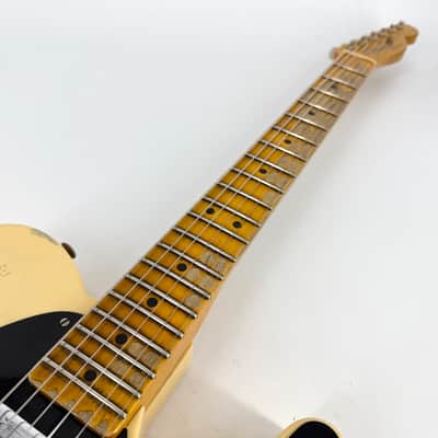 2016 Fender Custom Shop Limited Edition ’51 Telecaster Heavy Relic – Faded Nocaster Blonde image 10