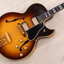 1961 Gibson ES-350T Florentine Vintage Thinline Hollowbody w/ PAFs, Lifton Case, 1 11/16" Nut